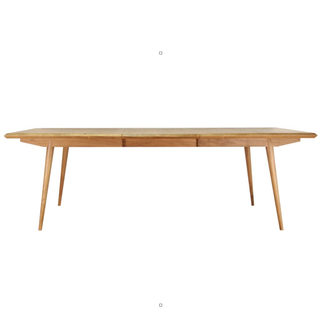Grade A teak vintage retro ext table dimension width 100 cm length 180 cm extend to 240 cm with oil finished